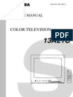 How to service color TV safely