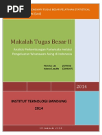 Download Paper Analisis Pengeluaran Wisatawan Asing di Indonesia dengan SAS by Nicholas Leo SN200733981 doc pdf