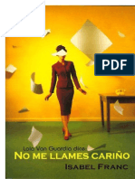 Isabel Franc - No Me Llames Carino