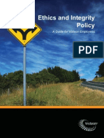 Ethics and Integrity Policy