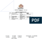 Schedule For Preparation: The Indian Law Institute (Deemed University) Wednesday Seminar Ll.M. - 2 Year Course