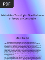 Slide de Materiais e Construção