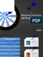 2013 Marketing Prediction Hits & Misses