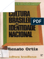 118260380 Cultura Brasileira Identidade Nacional Oritz