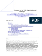 HOFFMAN, D. L., NOVAK, T. P., CHATTERJEE, P. Commercial Scenarios For The Web, Opportunities and Challenges. 1995