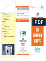 A Guide To Running Cost - CESC