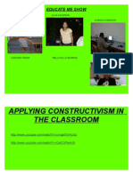 Applying Constructivism in The Classroom