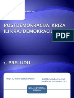 Postdemokracija - Kriza Ili Kraj Demokracije - Milardovic