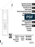 Panasonic RR XS410