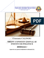 Drept Constitutional Si Institutii Politice an 1 Sem I