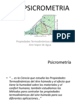 Propiedades termodinámicas del aire húmedo