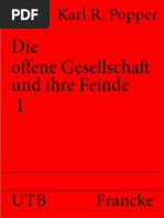 Die Offene Gesellschaft Und Ihre Feinde I - Der Zauber Platons - Karl R. Popper