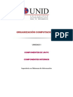 Componentes Internos y Externos de Un PC - UNID - Ingeniería en Sistemas de Información