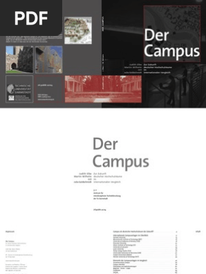 Campus Zur Zukunft Deutscher Hochschulraume Im Internationalen Vergleich Elbe Judith Wilhelm Martin Mit Julia Goldschmidt