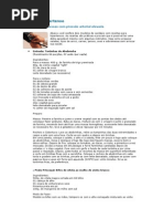 Cardápio hipertenso