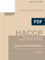 Haccp Guia Orientadora Senasa