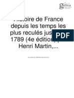 Histoire de France Henri Martin Tome 3