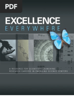 Download Excellence Everywhere  A Resource for Scientists Launching Research Careers in Emerging Science Centers by Russ Campbell SN20078834 doc pdf