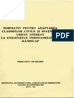 Normativ Cladiri Pt Persoane Cu Handicap NP 051-2001
