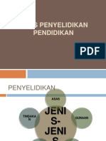 JENIS PENYELIDIKAN