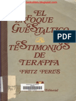 Fritz Perls - El Enfoque Guestaltico Testimonios de Terapia 2
