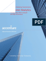 Accenture Customer Analytics Cutting a New Path to Growth and High Performance
