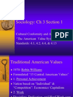 Sociology CH 3-1