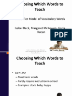 Which Words to Teach
