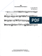 Frrom Orchestral Suite Number E: J. S. Bach (1685-1750) BWV 1068, MVML 2