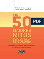 50 Mitos Da Psicologia