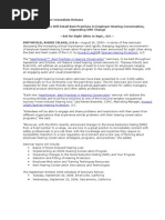 Download Free Seminars Will Detail Best Practices in Employer Hearing Conservation Impending NRR Change Set for Eight Cities in Sept Oct by Tiziani Whitmyre public relations  SN20082045 doc pdf