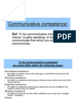 Communicativ Competence