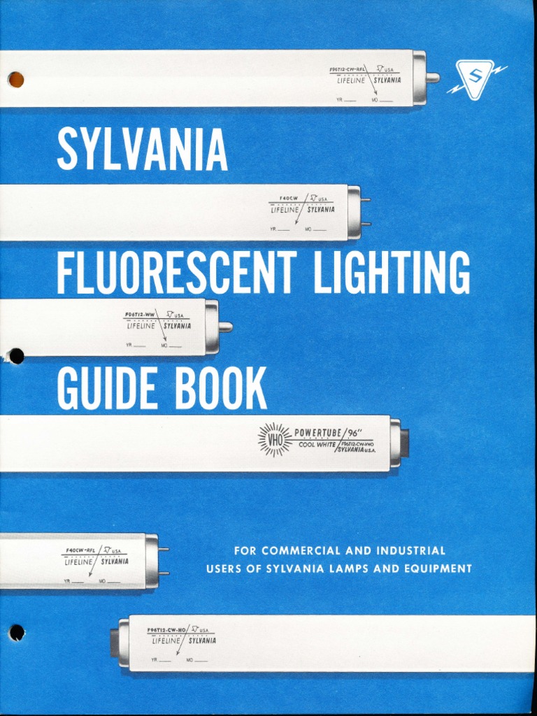 Sylvania Fluorescent Lighting Guide | PDF | Fluorescent Lamp | Lighting
