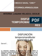 disfuncion temporomandibular INTERNAA LAGUNA SERVICIO  OTORRINO.ppt