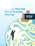 The Why What and How of Strategic Sourcing