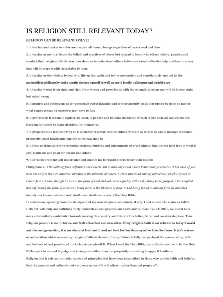 Study of religion picture