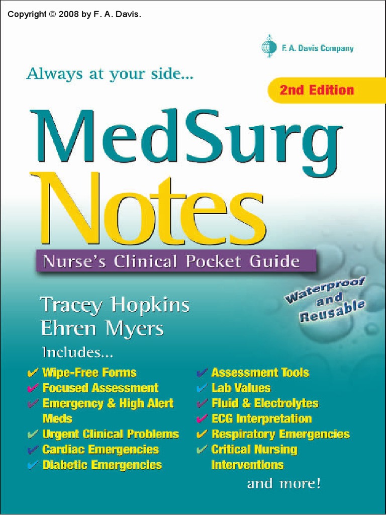 MedSurg Notes | PDF | Informed Consent | Nursing