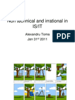 Non Technical and Irrational in Is