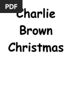 Script for Charlie Brown Christmas | Christmas