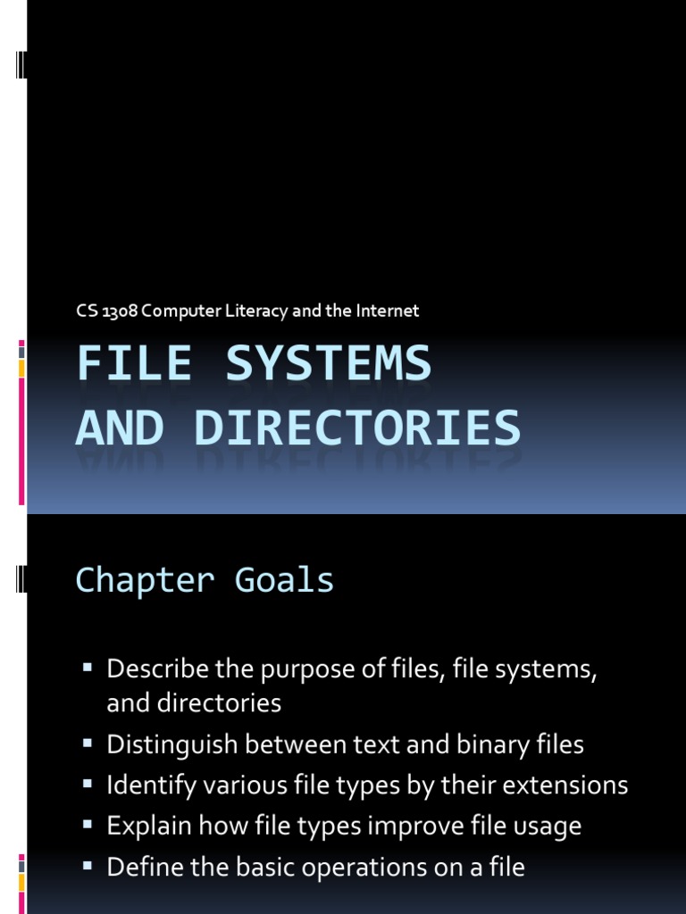 Computer File System Definition NFS Definition Data Center