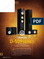 Test Report "Onkyo D-509 Series"