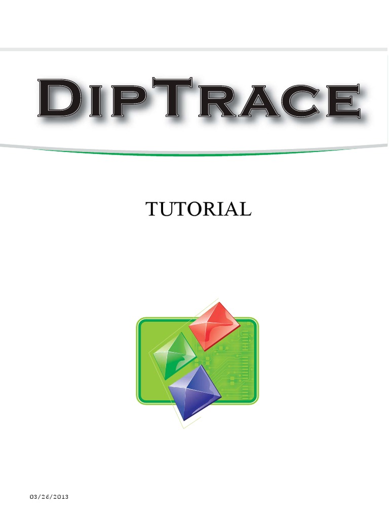 Diptrace Tutorial | PDF | Printed Circuit Board | Library (Computing)