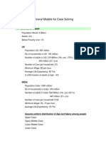 Case Solving Models