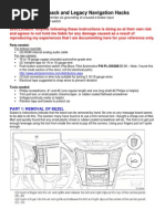 Download 2010 Subaru Outback and Legacy Navigation Hack by radioalarm SN200865171 doc pdf