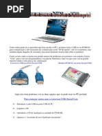 Manual Como Fazer Para Usar Um Conversor de USB