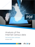 Analysis of The Internet Census Data Nixu October 2013