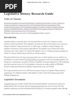 Legislative History Research Guide — Georgetown Law