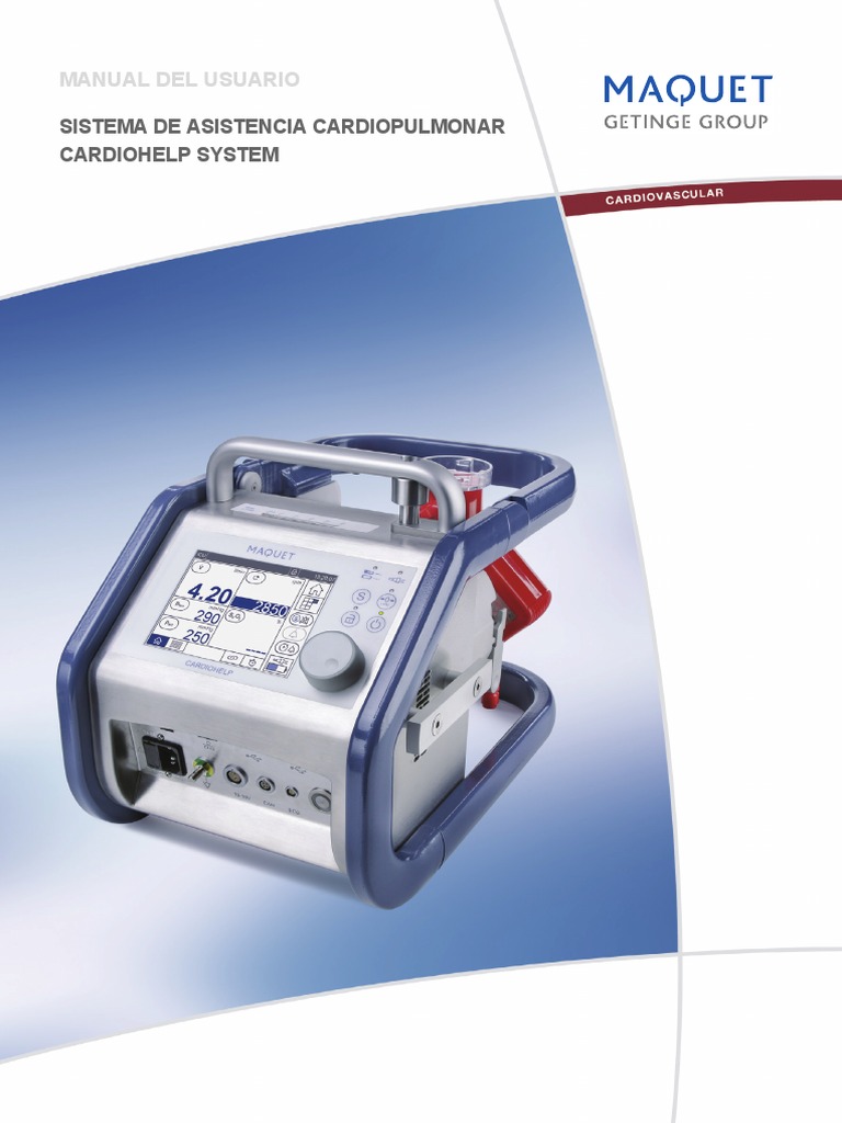 Manual Usuario Cardiohelp | PDF | Derechos de autor | Informática