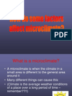 Micro-Climate Factors