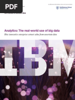 Analytics: The Real-World Use of Big Data: How Innovative Enterprises Extract Value From Uncertain Data